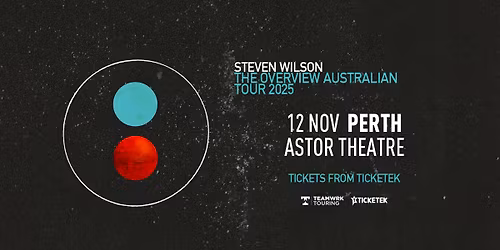 Perth: Steven Wilson 'The Overview Tour' - Astor Theatre
