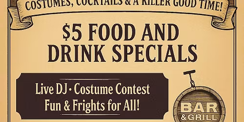 Haunted Harvest at Cork \u2019n Barrel