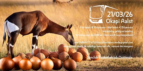 Supportersbus naar Okapi Aalst