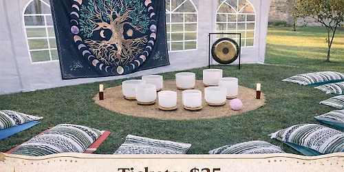 Outdoor Reiki Sound Bath with a Bonfire