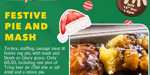 Festive Pie and Mash