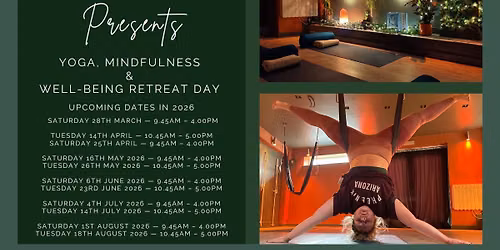 Yoga, Mindfulness & Wellbeing Retreat Days