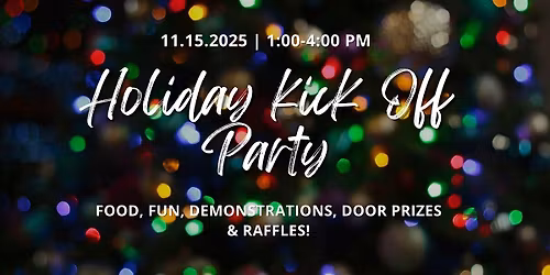 Holiday Kick Off Event