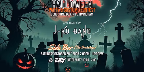 Be Kind Birmingham Halloween Party & Costume Contest