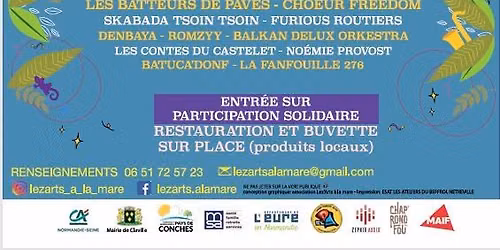 6\u00e8me \u00e9dition du festival Lez'Arts \u00e0 la Mare (26 et 27 septembre 2026)