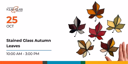 Stained Glass Autumn Leaves