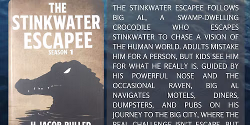 BOOK LAUNCH: Jacob Buller's The Stinkwater Escapee: Season 1
