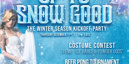 \u2744\ufe0fUp To Snow Good- Party\u2744\ufe0f