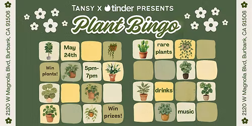 Plant Bingo at Tansy!