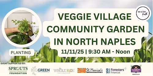 Veggie Village Community Garden Maintenance Day
