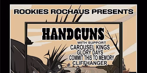 Rochaus is excited to bring Handguns to our 115-year old iconic stage.