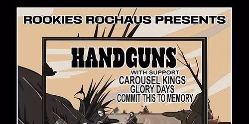 Rochaus is excited to bring Handguns to our 115-year old iconic stage.