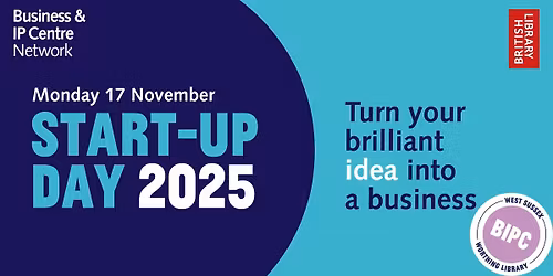 BIPC Start-Up Day 2025 - Worthing Library