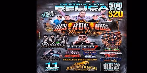 LOS DESTRUCTORES DE MEMO OCAMPO, LEGADO 7 & MAS