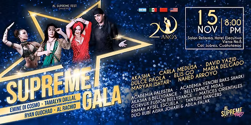 SUPREME GALA: SHOW DE MAESTROS