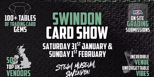 Swindon Card Show - 2 Days of Trading Card Grails