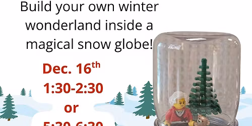Winter Snow Globe Build