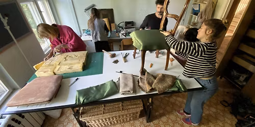 Aufm\u00f6beln: Reparatur, Oberfl\u00e4chen-Update, Polstern