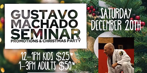 Gustavo Machado Winter Seminar!