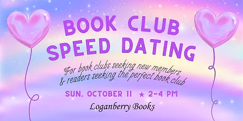 Book Club Speed Dating