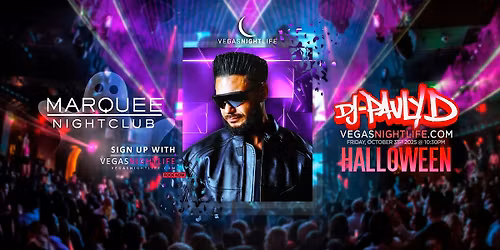 DJ Pauly D | Vegas Halloween Party | Marquee Nightclub