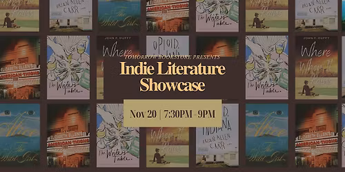 Tomorrow Bookstore Presents: Indie Literature Showcase