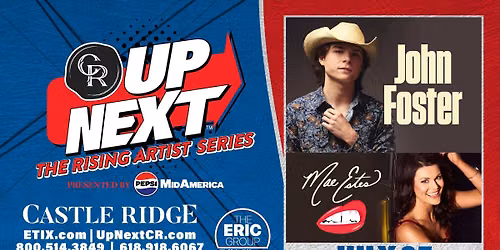 UP NEXT: The Rising Artist Series - John Foster, Mae Estes