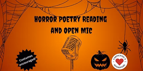 Horror Poetry and Open Mic Night