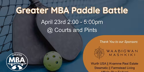 Greater MBA Paddle Battle
