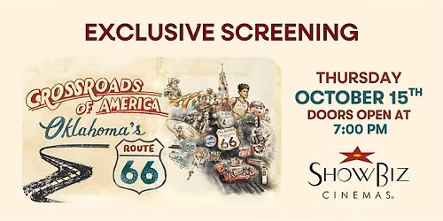 Crossroads of America: Oklahoma\u2019s Route 66 Screening
