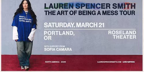 Lauren Spencer Smith: THE ART OF BEING A MESS TOUR at ROSELAND THEATER