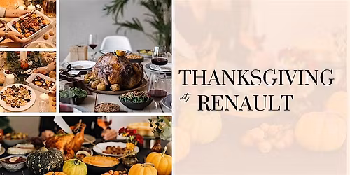 Thanksgiving at Renault Winery & Resort