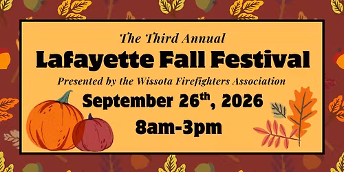 The 3rd Annual Lafayette Fall Festival