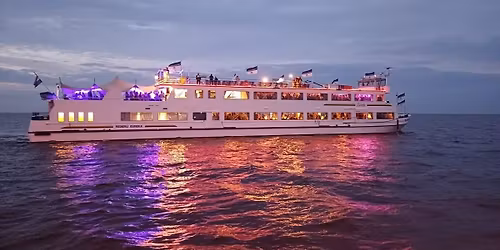 NOG 2 PLAATSEN 4 April 2026 Discoboot bezoek voor een 70's \/ 80's party inclusief taxi disco bus