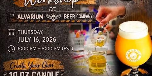 Candle Making Workshop at Alvarium Beer Comany