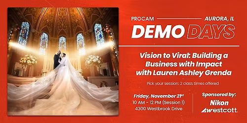 Nikon X Westcott Present Vision to Viral: Building a Business with Impact