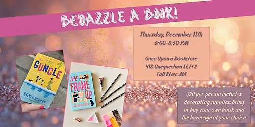 Bedazzle a Book!