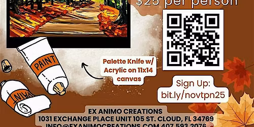 November Teen paint Night