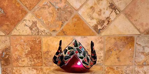 Fused Glass Votive Holder Class