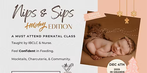 Nips & Sips: Holiday Edition - A Prenatal Class by The Village