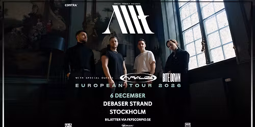 Allt + Special guests: Avralize + Bite Down