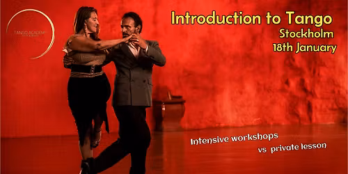 Introduction to Tango - Absolute Beginners. Workshop or Private Lesson