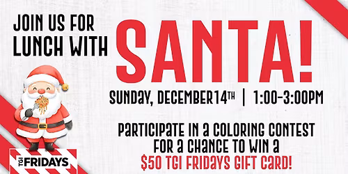 Lunch with Santa\ud83c\udf85