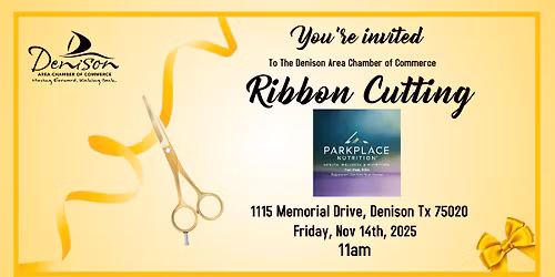 Ribbon Cutting-Parkplace Nutrition
