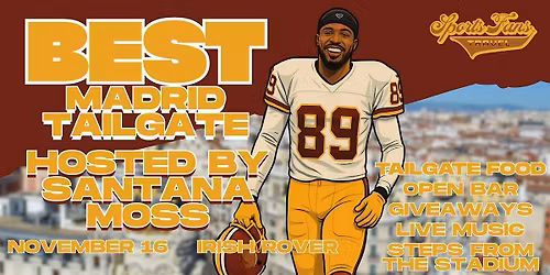 Best Madrid Tailgate Hosted by Santana Moss
