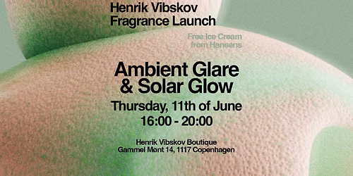 HENRIK VIBSKOV Fragrance Launch (& Free Ice Cream)