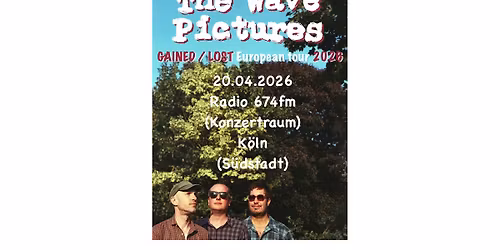The Wave Pictures (UK), 674fm Konzertraum, K\u00f6ln