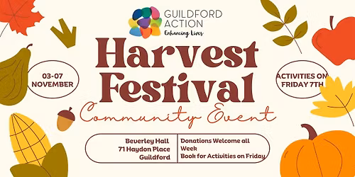 Community Harvest Week at Guildford Action
