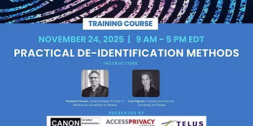 Practical De-identification Methods