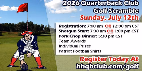 2026 Heritage Hills Quarterback Club Golf Scramble